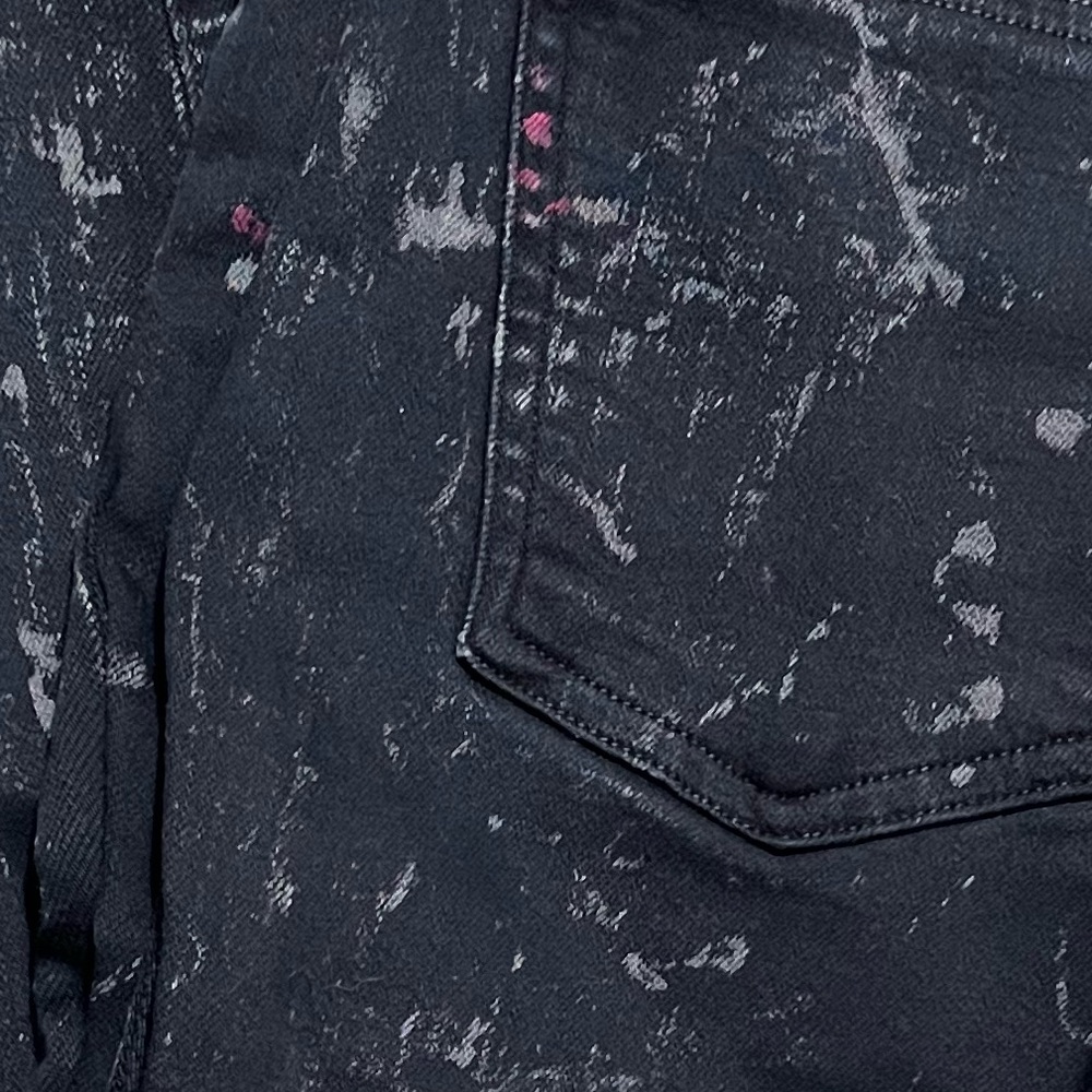 Anthropologie CoH Citizens Of Humanity Rocket Splatter Skinny Jeans - Picture 6 of 9